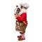 Kurt Adler 10.5-Inch Fabriché Chef Santa Decorating Gingerbread House
